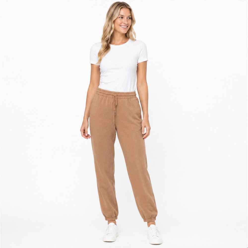 Aerie Tan French Terry Jogger Sweatpants XS